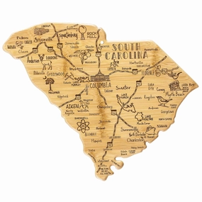 Destination South Carolina Cutting Board, 14" x 11-1/2" cutting board,chopping board,kitchen tools