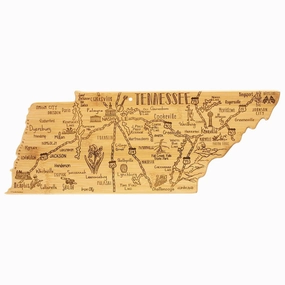Destination Tennessee Cutting Board, 18-1/2" x 7" cutting board,chopping board,kitchen tools