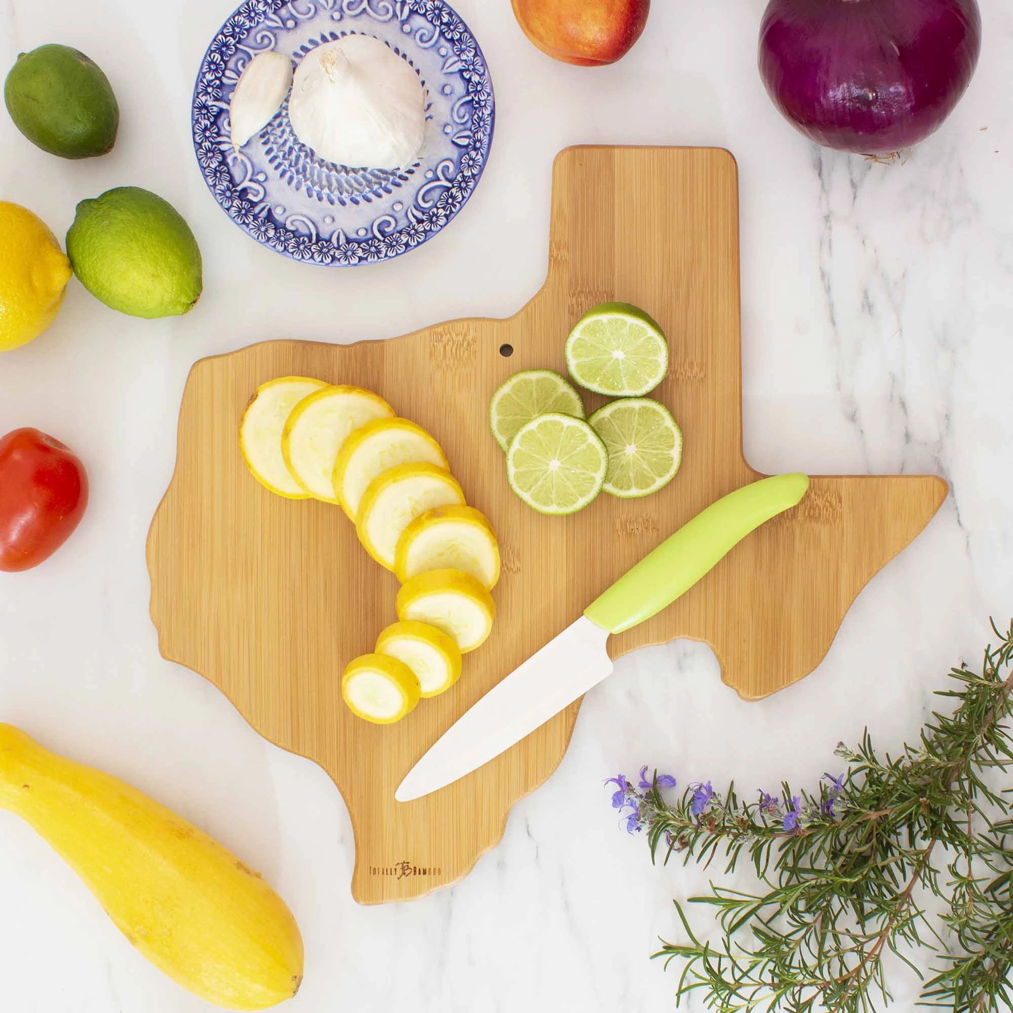 Destination Texas Cutting Board, 14" x 13-3/8"