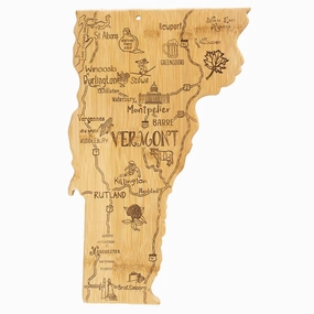 Destination Vermont Cutting Board, 16" x 10" cutting board,chopping board,kitchen tools