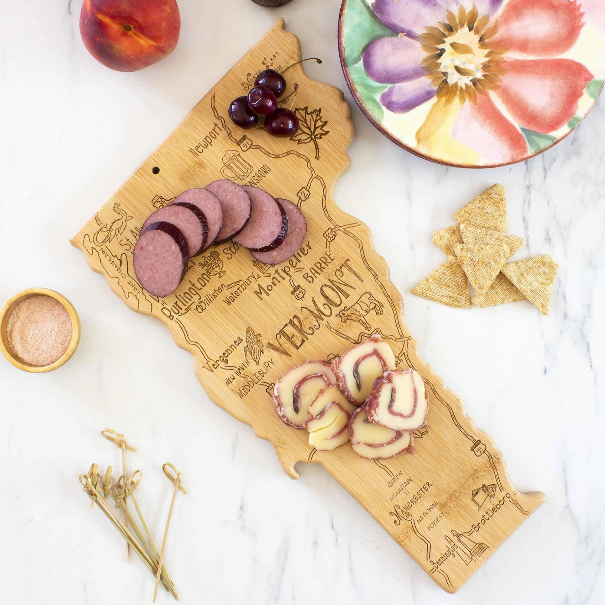Destination Vermont Cutting Board, 16" x 10"
