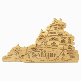 Destination Virginia Cutting Board, 16-1/2" x 9-1/2" cutting board,chopping board,kitchen tools