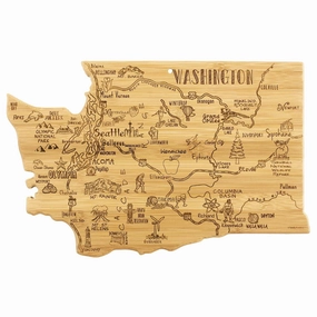 Destination Washington Cutting Board, 15-1/2" x 10" cutting board,chopping board,kitchen tools