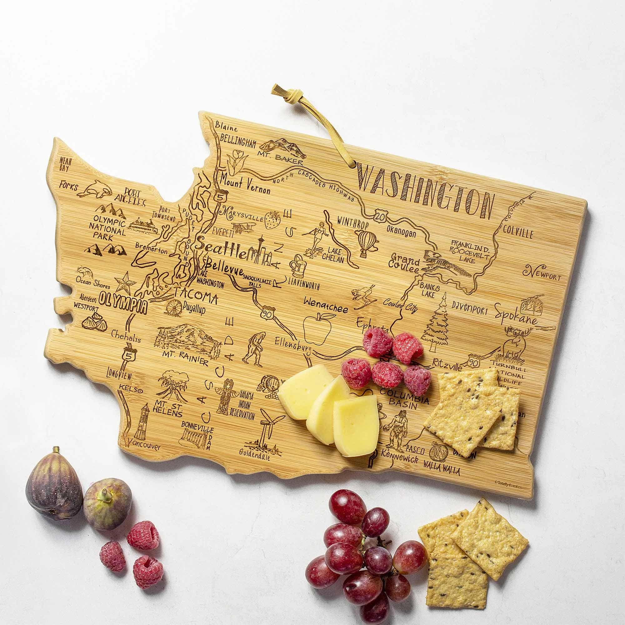Destination Washington Cutting Board, 15-1/2" x 10"