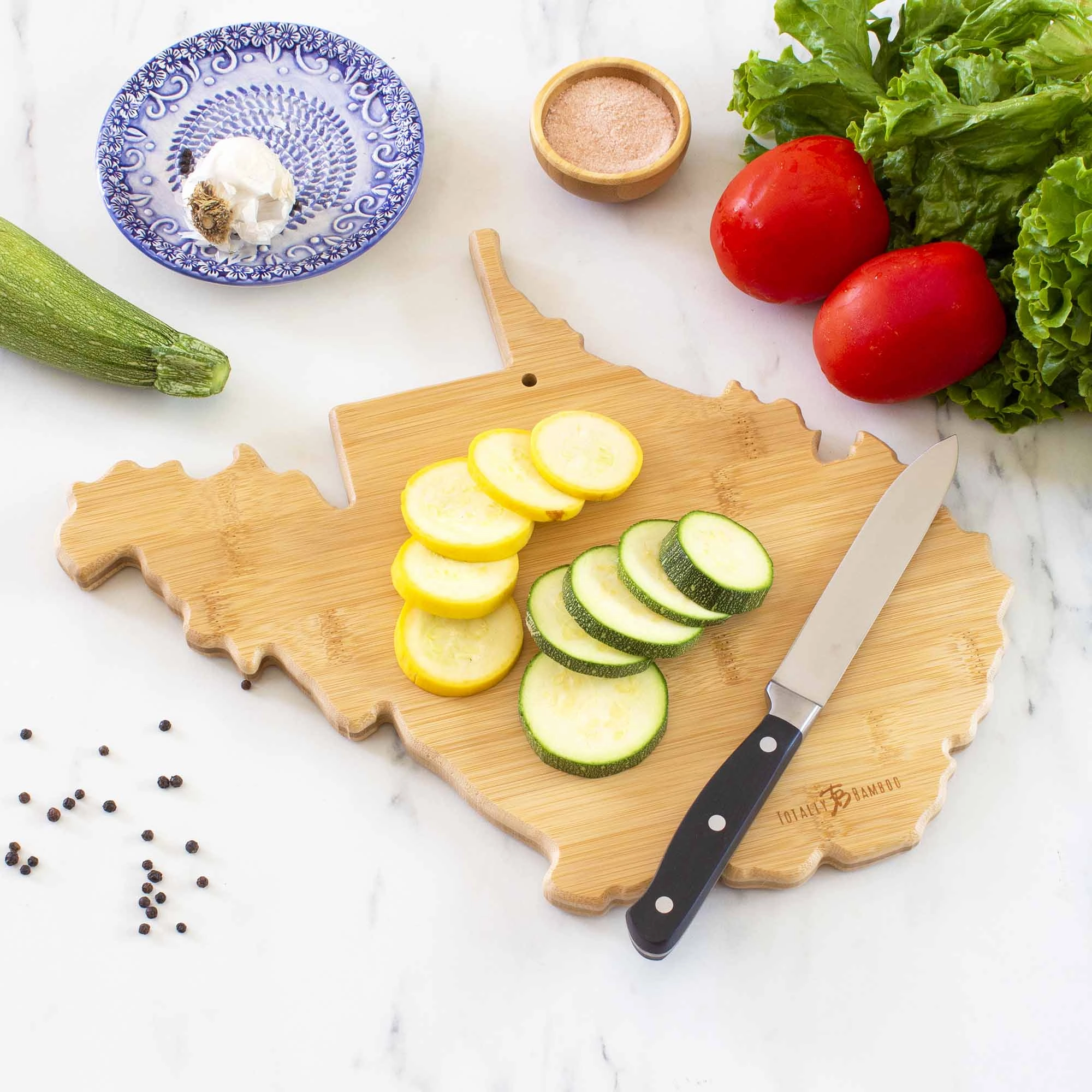 Destination West Virginia Cutting Board, 13-1/2" x 11-3/4"