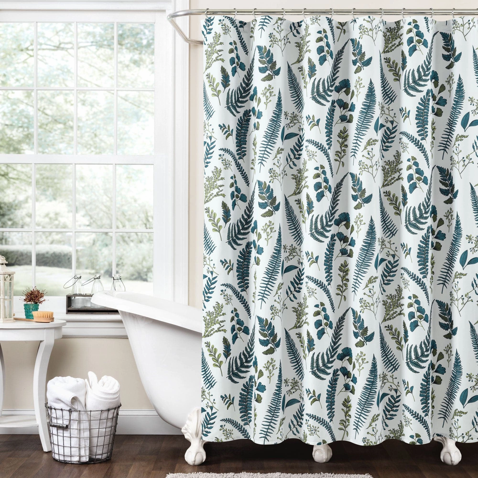 Devonia All Over Shower Curtain shower curtain,bath curtain,bathroom decor