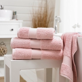 Deyongs Bliss Supersoft Pima Towel Pink bathroom essentials,bathroom accessories,bathroom set