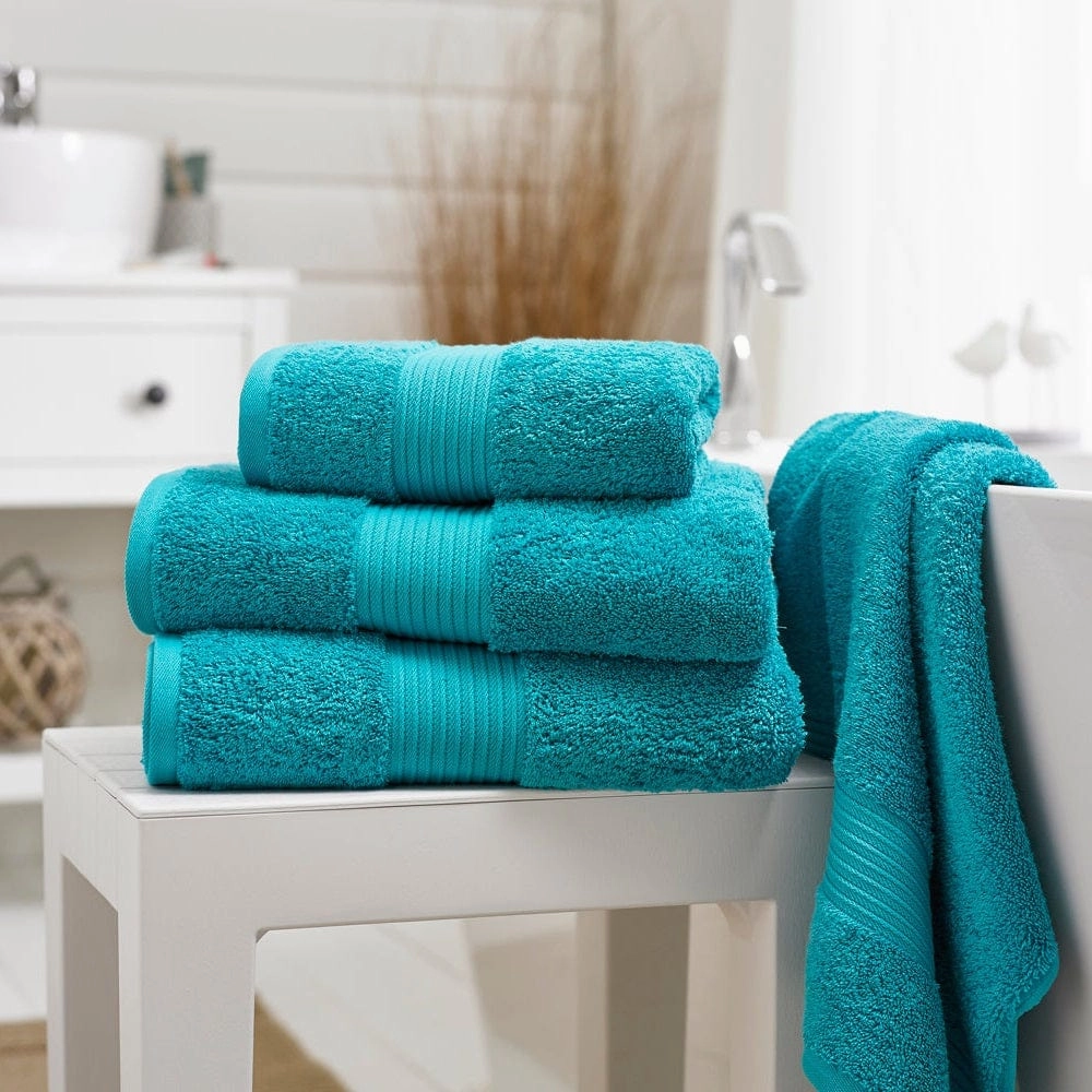 Deyongs Bliss Supersoft Pima Towel Teal bathroom essentials,bathroom accessories,bathroom set