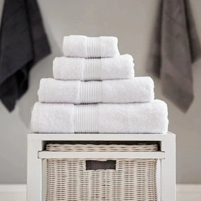 Deyongs Bliss Supersoft Pima Towel White bathroom essentials,bathroom accessories,bathroom set