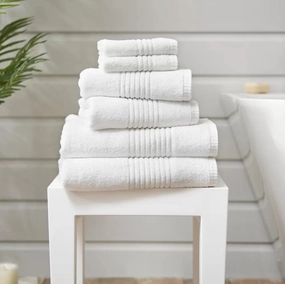 Deyongs Quik Dri Towel in White bathroom essentials,bathroom accessories,bathroom set