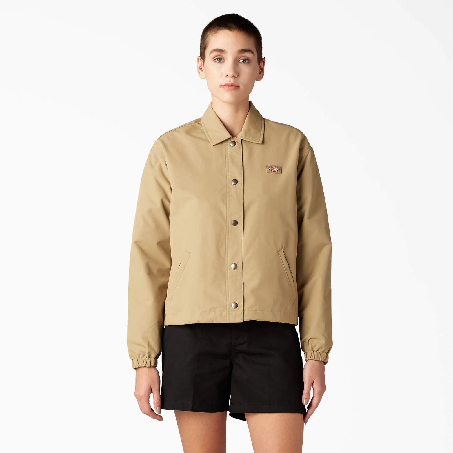 Dickies Women’s Oakport Cropped Coaches Jacket Dickies Clothing