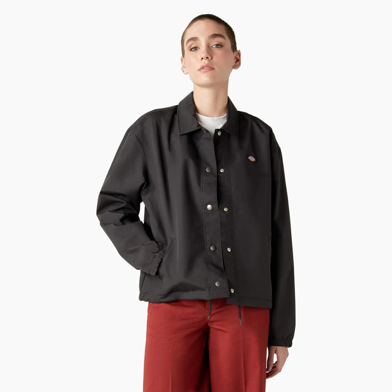 Dickies Women’s Oakport Cropped Coaches Jacket Dickies Clothing