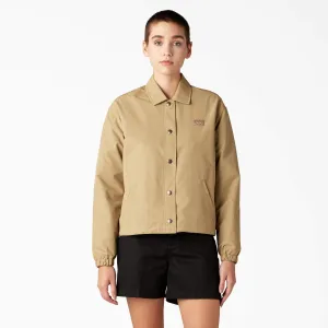 Dickies Women’s Oakport Cropped Coaches Jacket Dickies Clothing