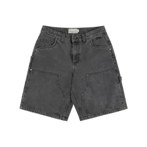 Dime Carpenter Denim Shorts - Faded Black Clothing_Dime