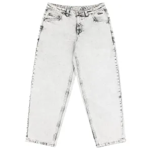 Dime Classic Baggy Denim Pants - Smoke White Clothing_Dime