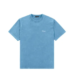 Dime Classic Faded Small Logo T-Shirt - Sky Clothing_Dime