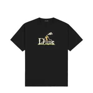 Dime Classic Lightbright T-Shirt - Black Clothing_Dime
