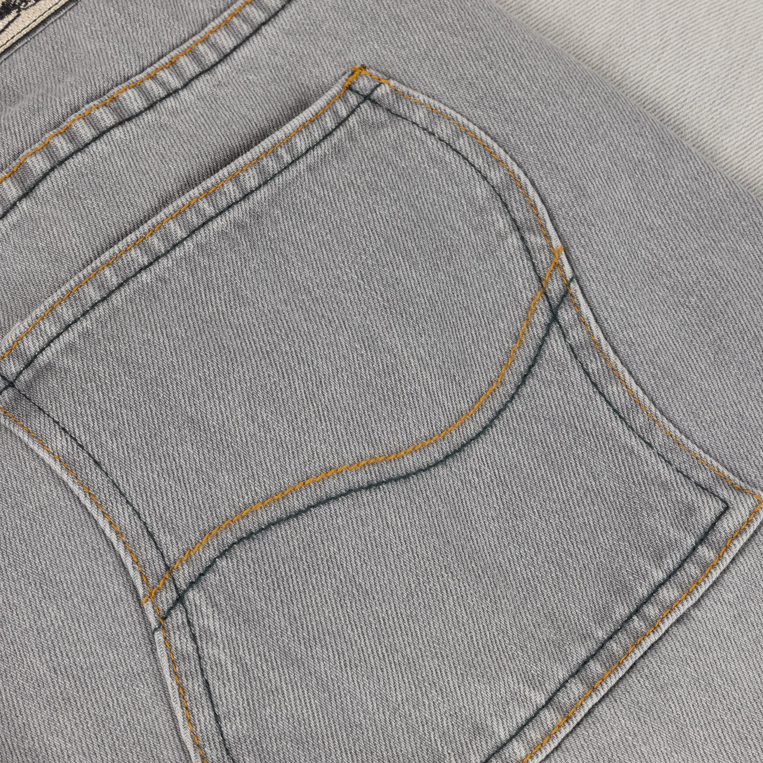 Dime Classic Relaxed Denim Pants - Dipped Sandblaster Grey Clothing_Dime