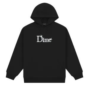 Dime Classic Shiny Hoodie - Black Clothing_Dime