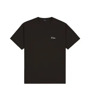 Dime Classic Small Logo T-Shirt - Vintage Black Clothing_Dime