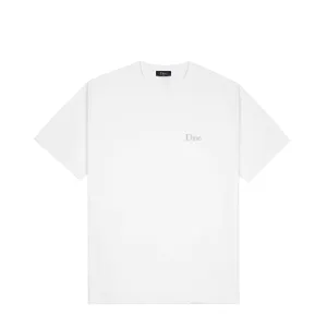 Dime Classic Small Logo T-Shirt - White Clothing_Dime