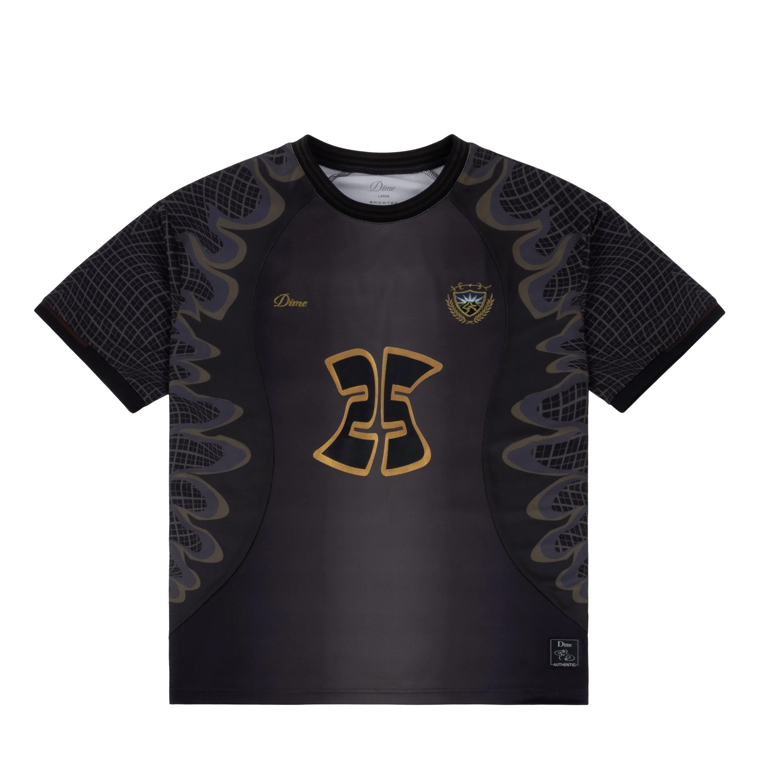 Dime Holy Flame Jersey - Gold Fire Clothing_Dime
