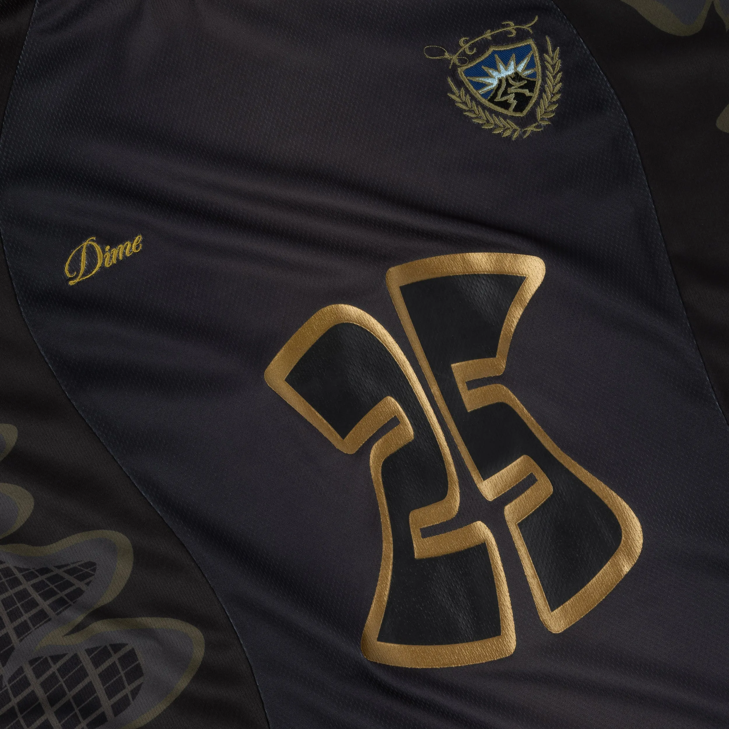 Dime Holy Flame Jersey - Gold Fire Clothing_Dime