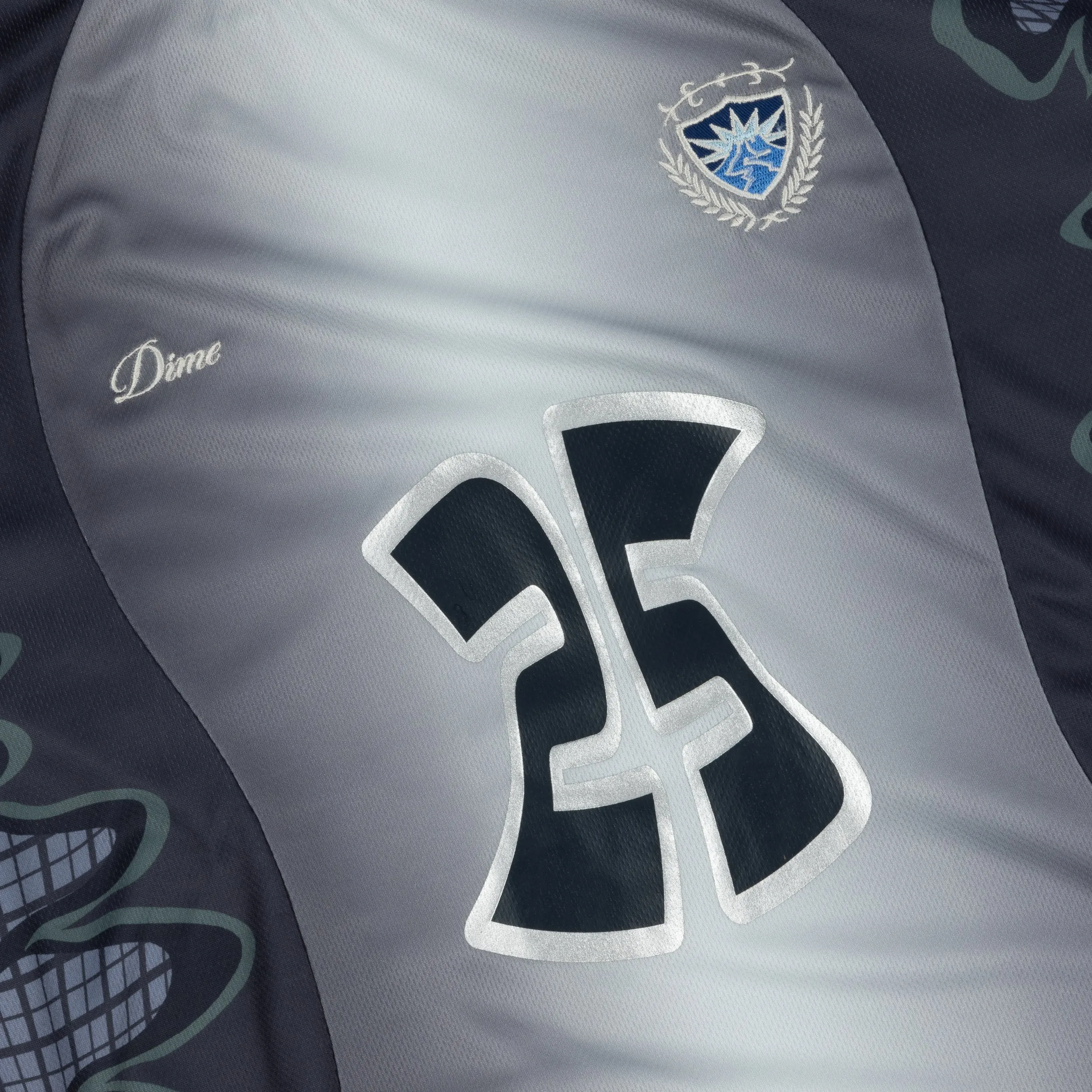 Dime Holy Flame Jersey - Silver Fire Clothing_Dime