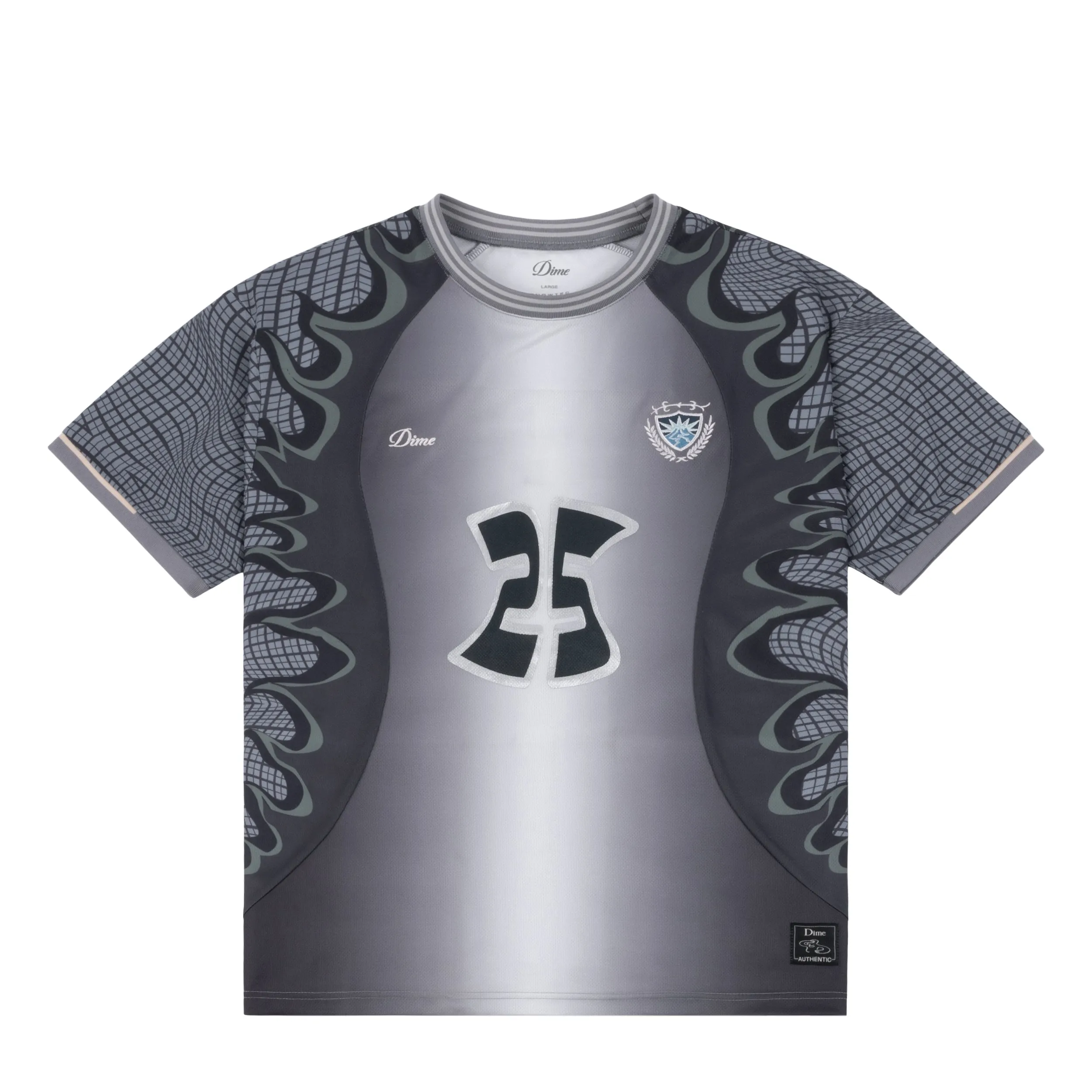 Dime Holy Flame Jersey - Silver Fire Clothing_Dime