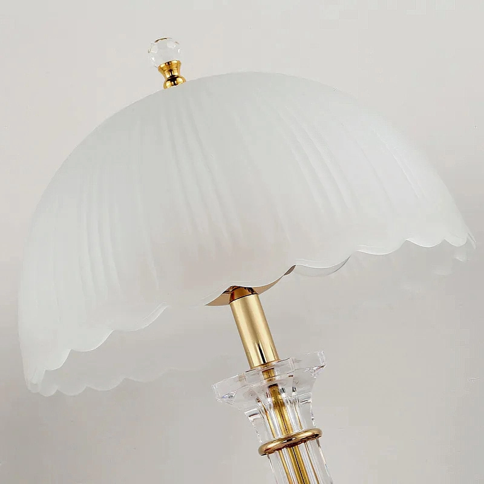 Domed Glass Table Light
