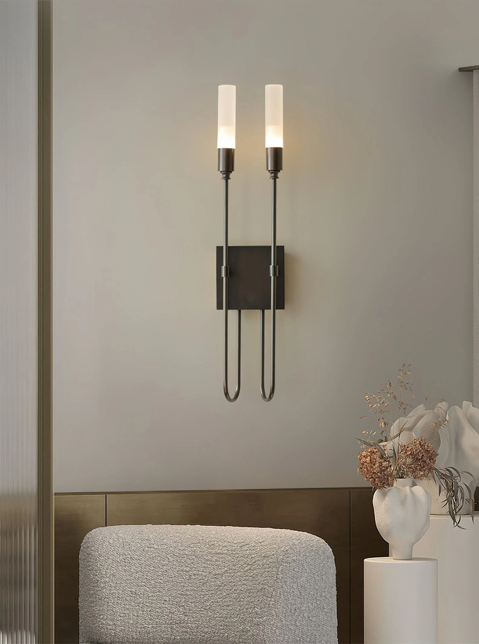 Double Arrow Wall Sconce