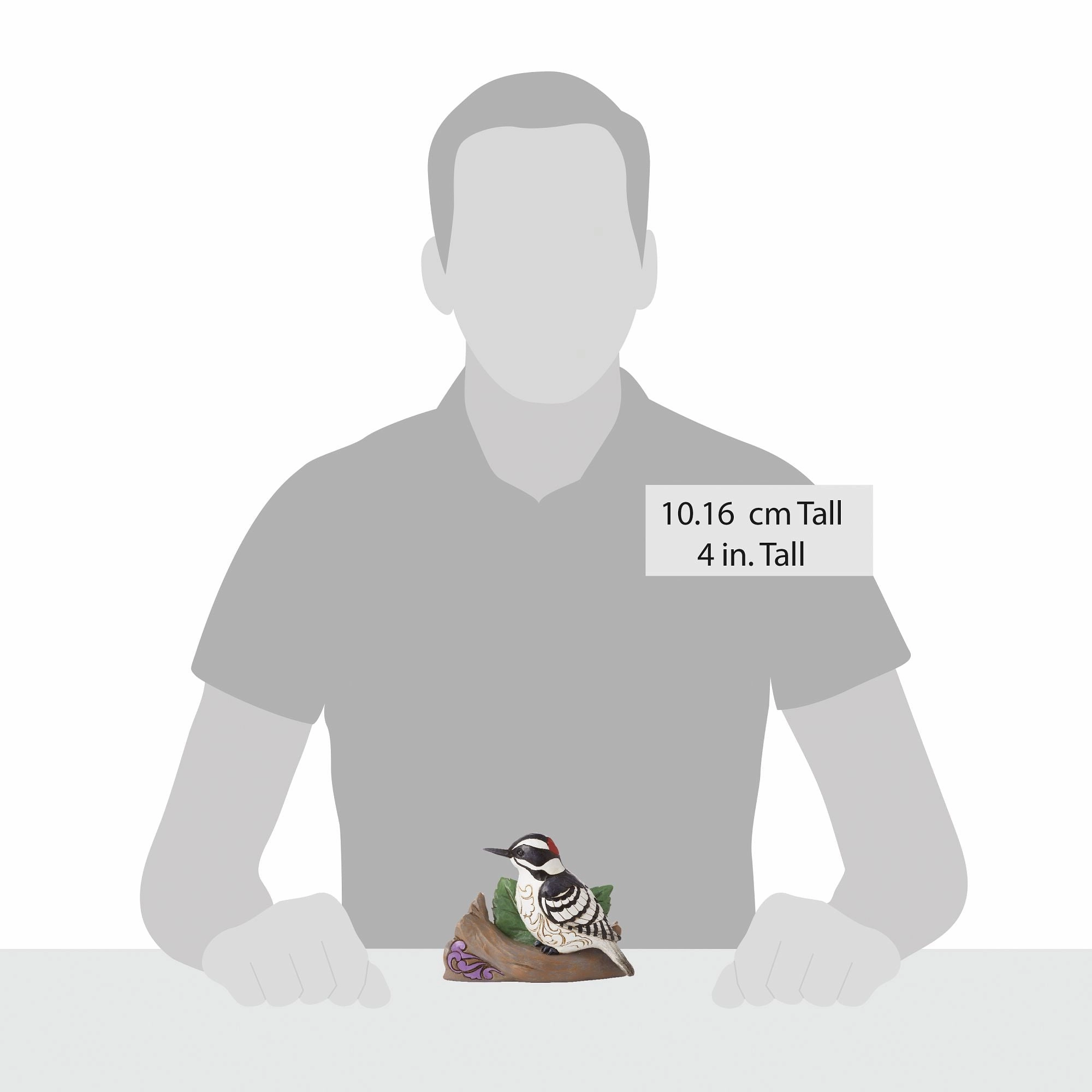 Downy Woodpecker Figurine