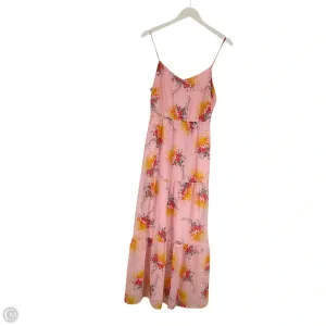 Dress Casual Maxi By J. Crew In Pink, Size: 8 j crew