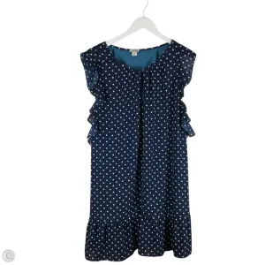 Dress Casual Midi By J. Crew In Navy, Size: Xl j crew