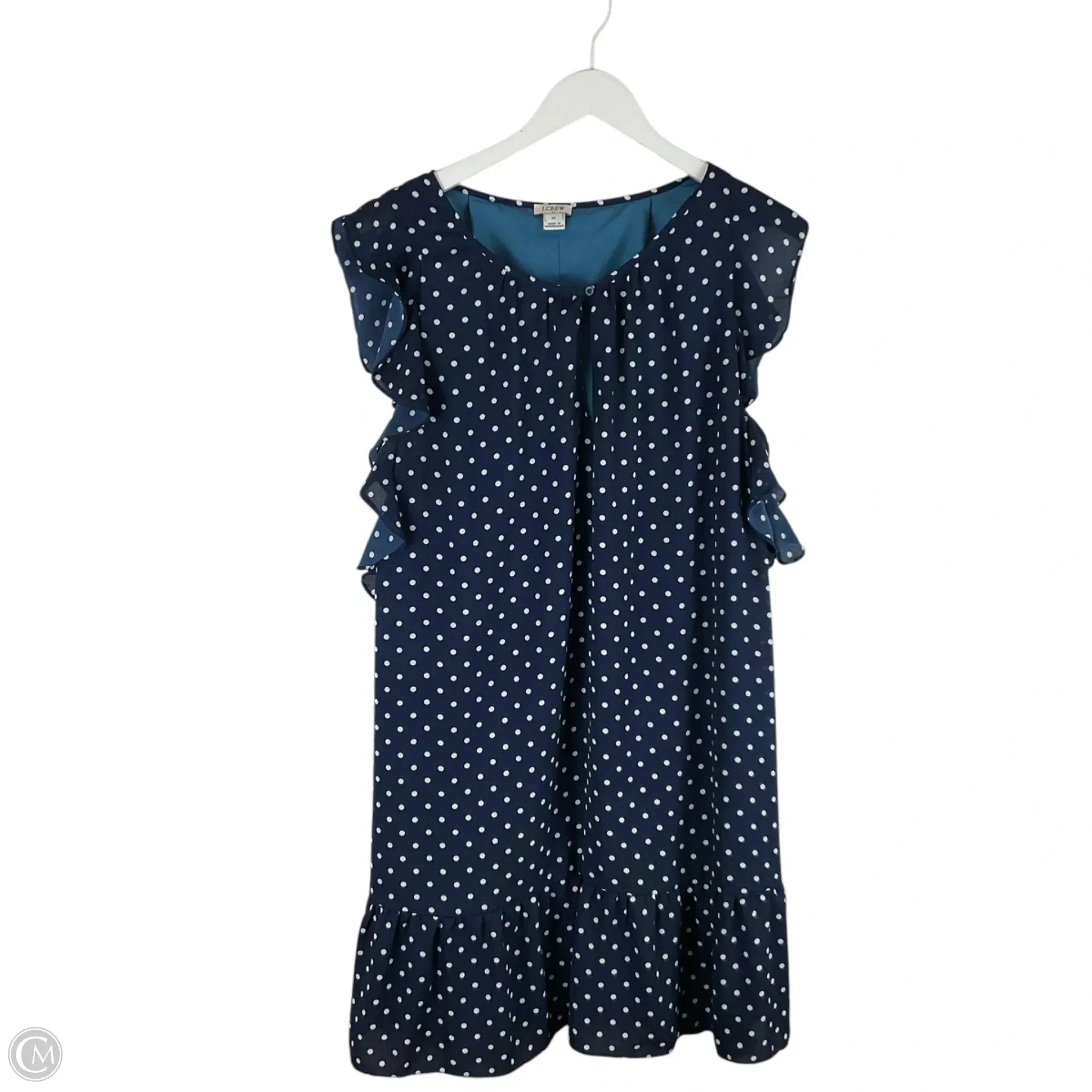 Dress Casual Midi By J. Crew In Navy, Size: Xl j crew