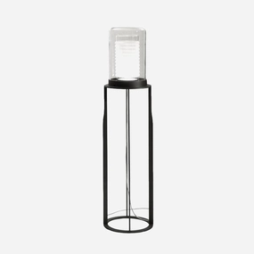 Dual Cylinder Glass Floor Lamp floor lamp,standing lamp,interior lighting