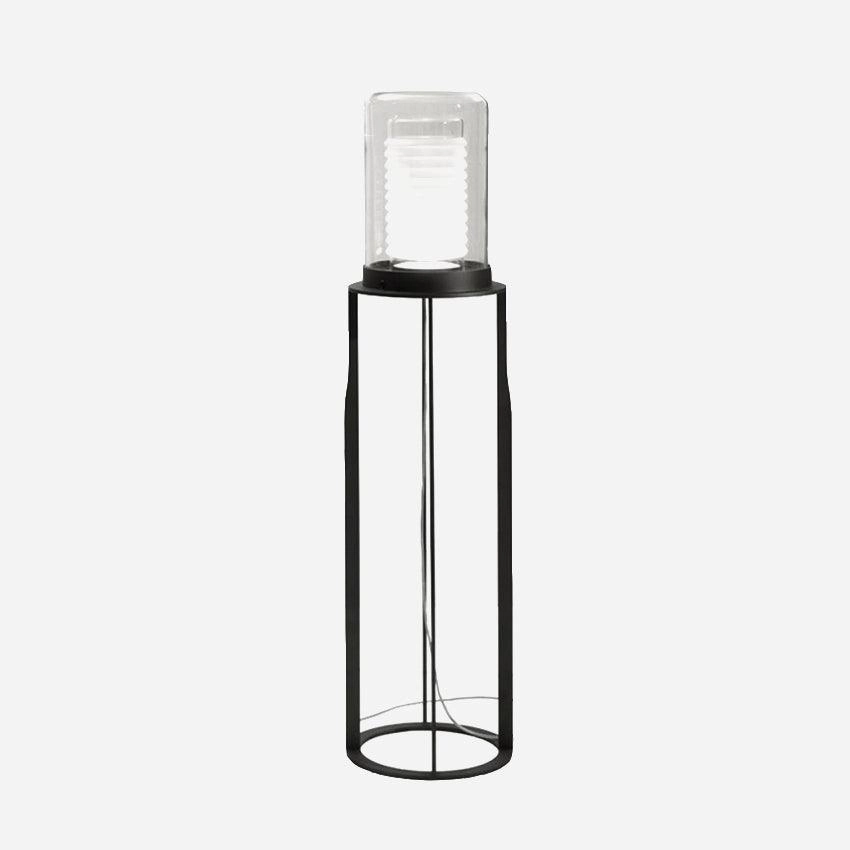 Dual Cylinder Glass Floor Lamp floor lamp,standing lamp,interior lighting