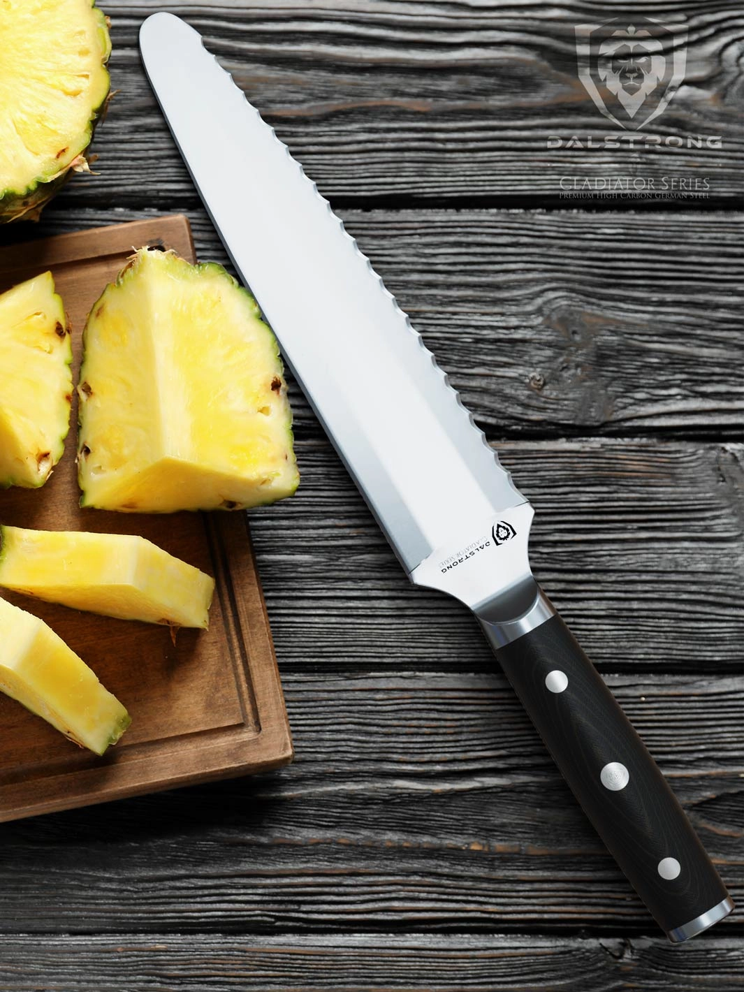 Dual-Sided Chef's Knife 8" | Gemini Twin Blade | Gladiator series | NSF Certified | Dalstrong 