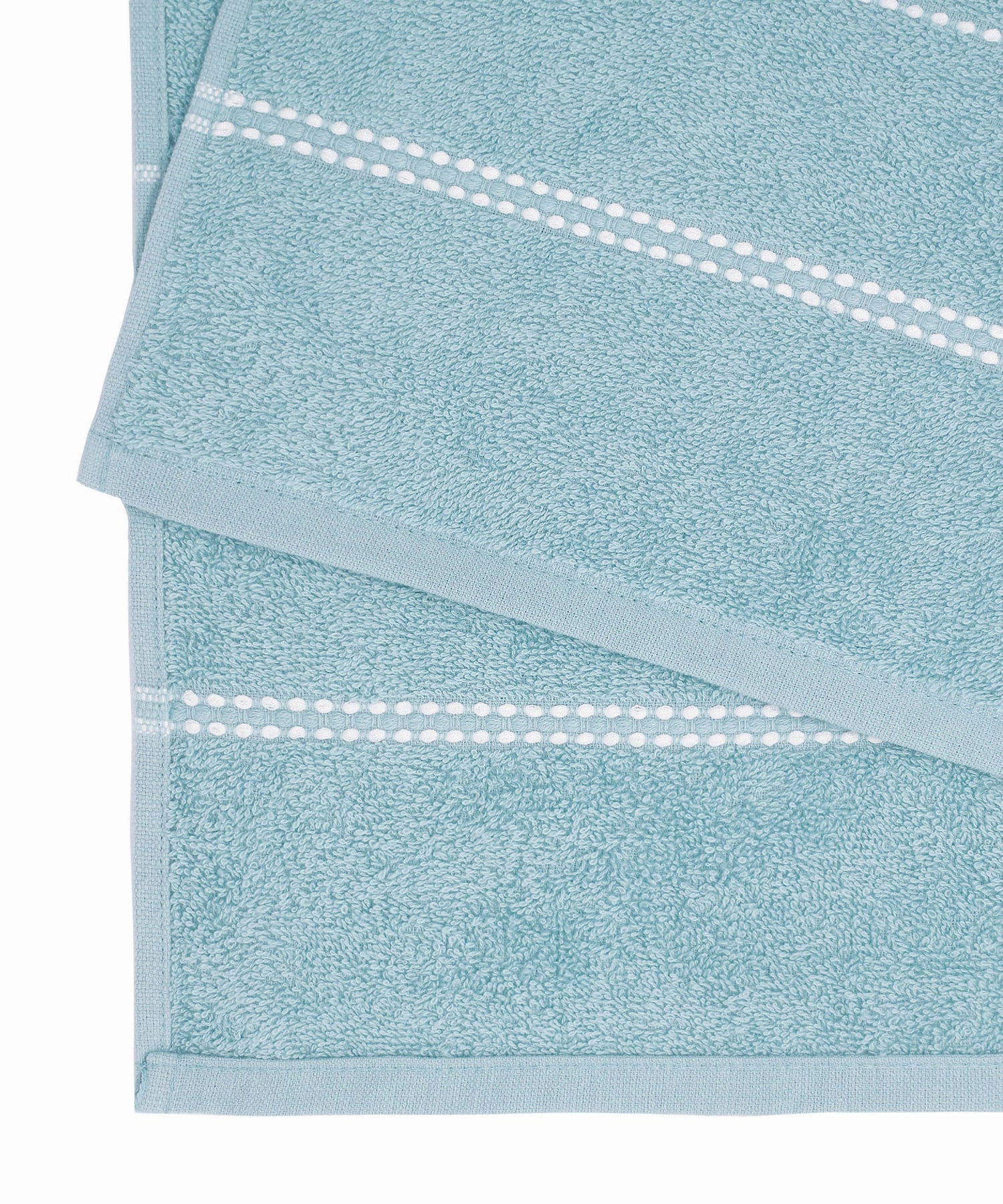 Dusk & Dawn Winter Teal Bath Towel, 400 GSM, Cotton Rich, Weft Insert Solid Towel, Blue