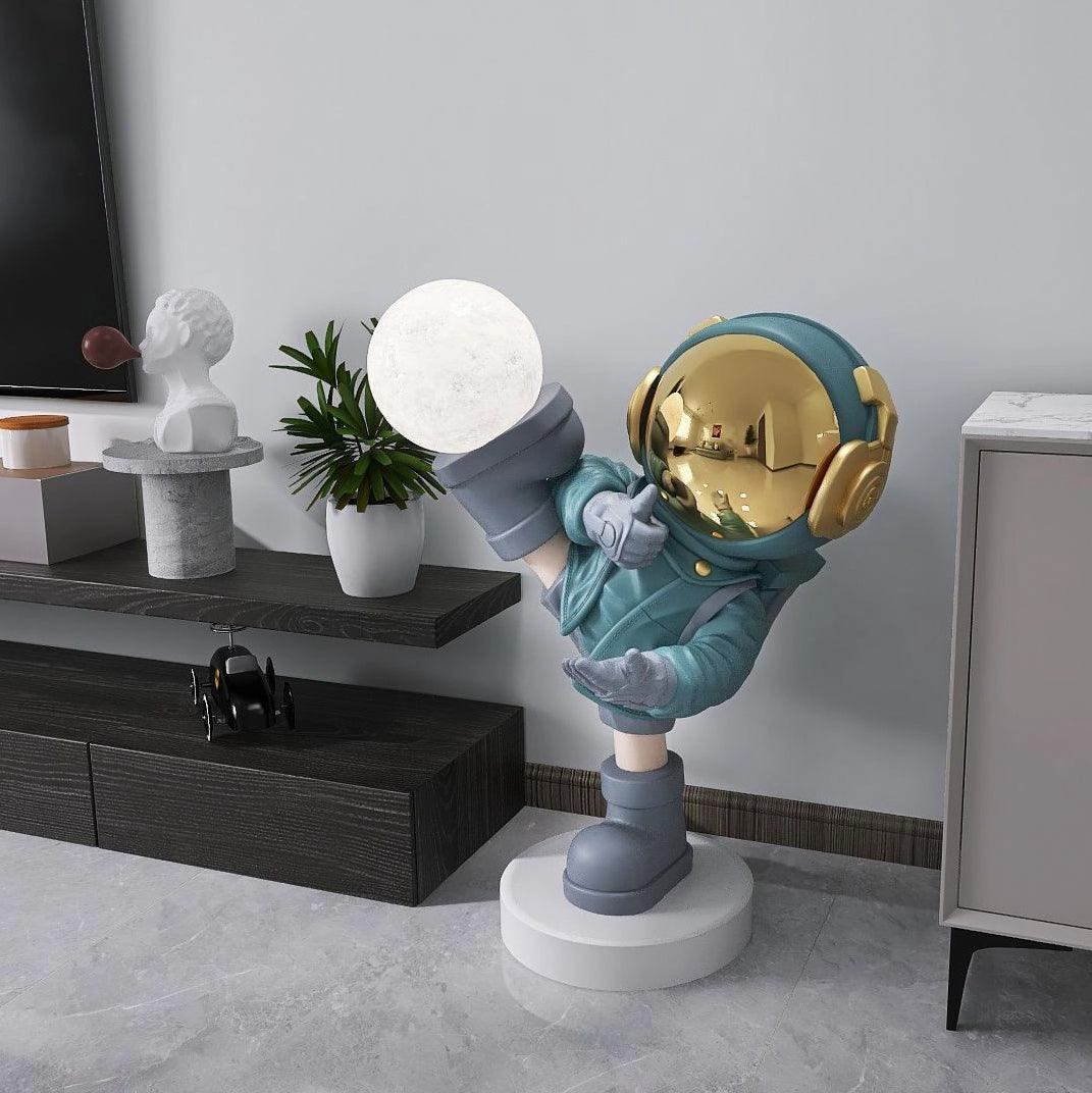 Effort Astronaut Built-in Battery Floor Lamp