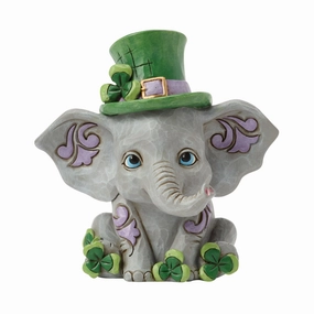 Elephant with Clover Figurine figurines,decorative figurines,home accents