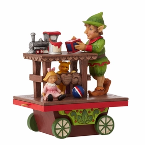Elf with Toys Train Car figurines,decorative figurines,home accents