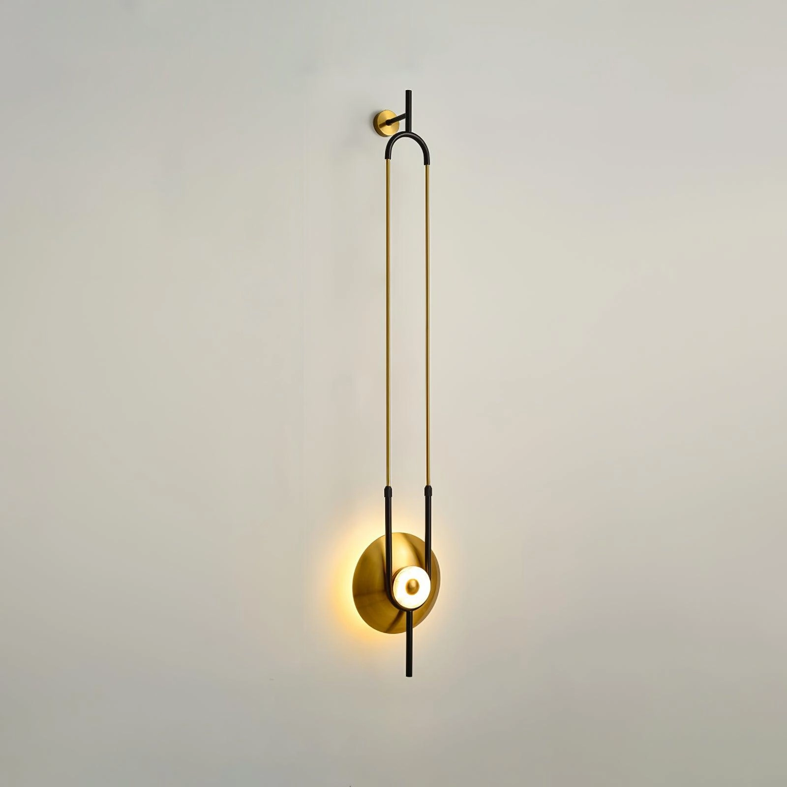 Ellipse Ring Marble Wall Light