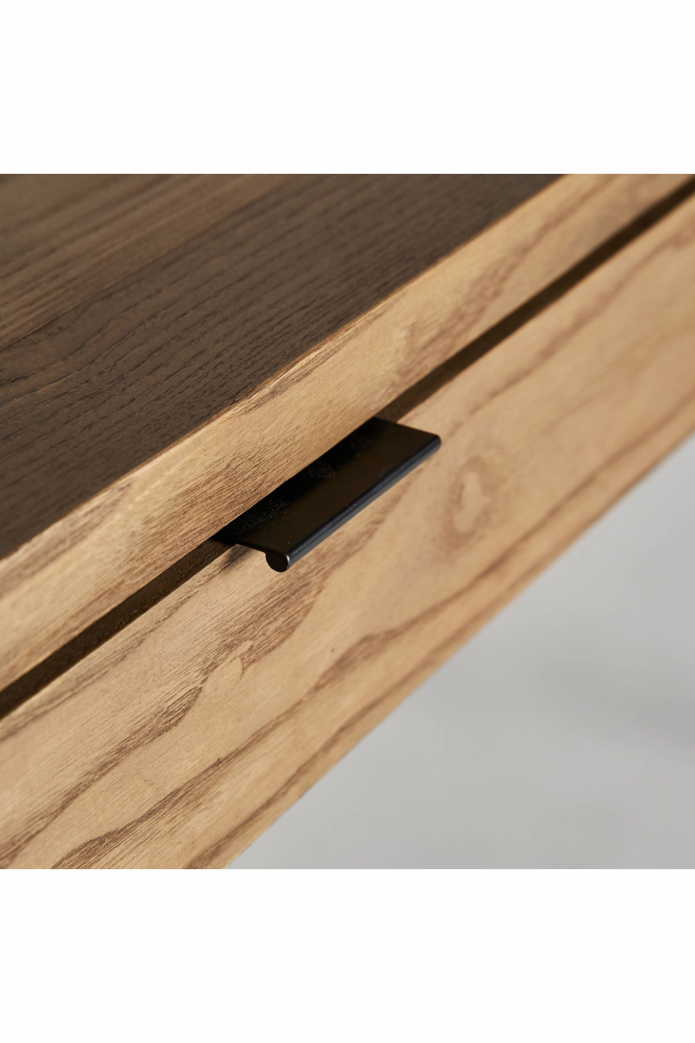 Elm Wood 2-Drawer Desk | Vical Home Nuapa