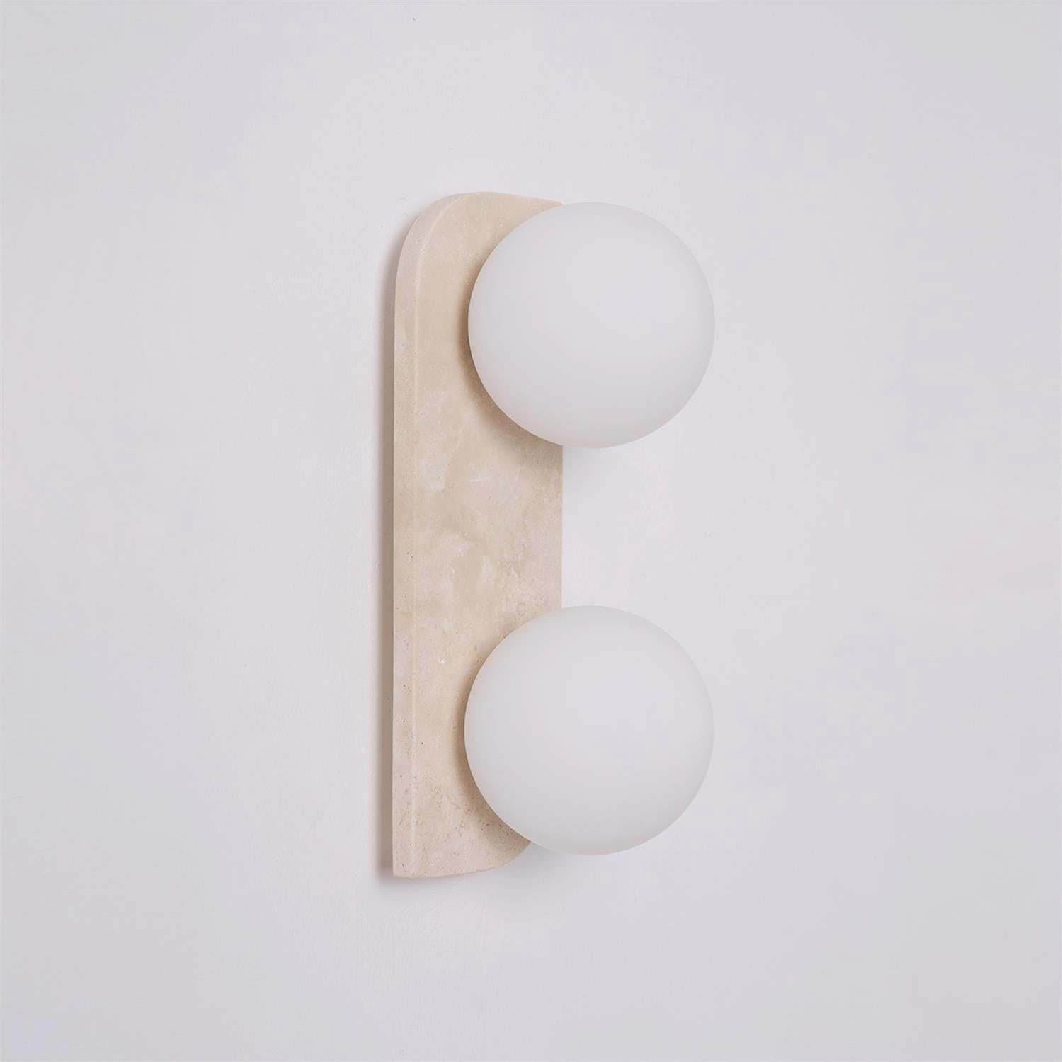 Elysian Travertine Wall Light