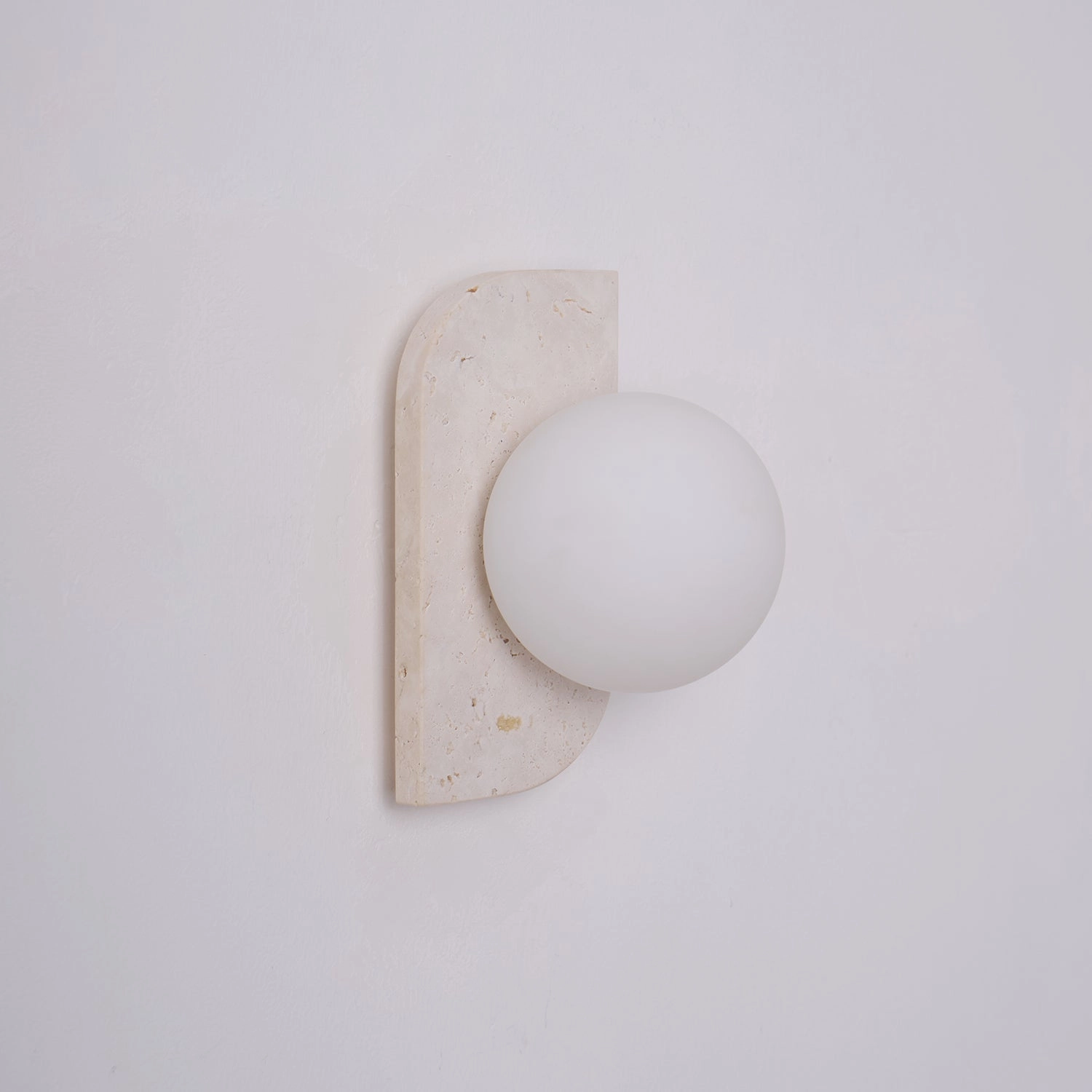 Elysian Travertine Wall Light