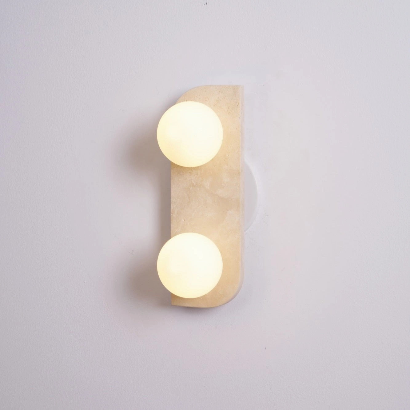 Elysian Travertine Wall Light