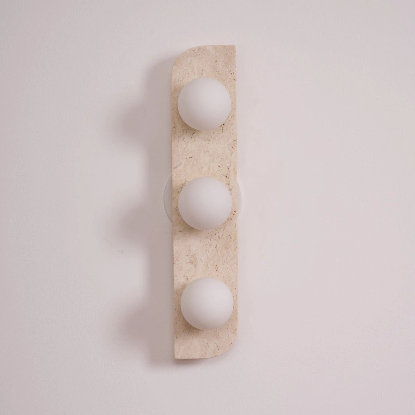 Elysian Travertine Wall Light
