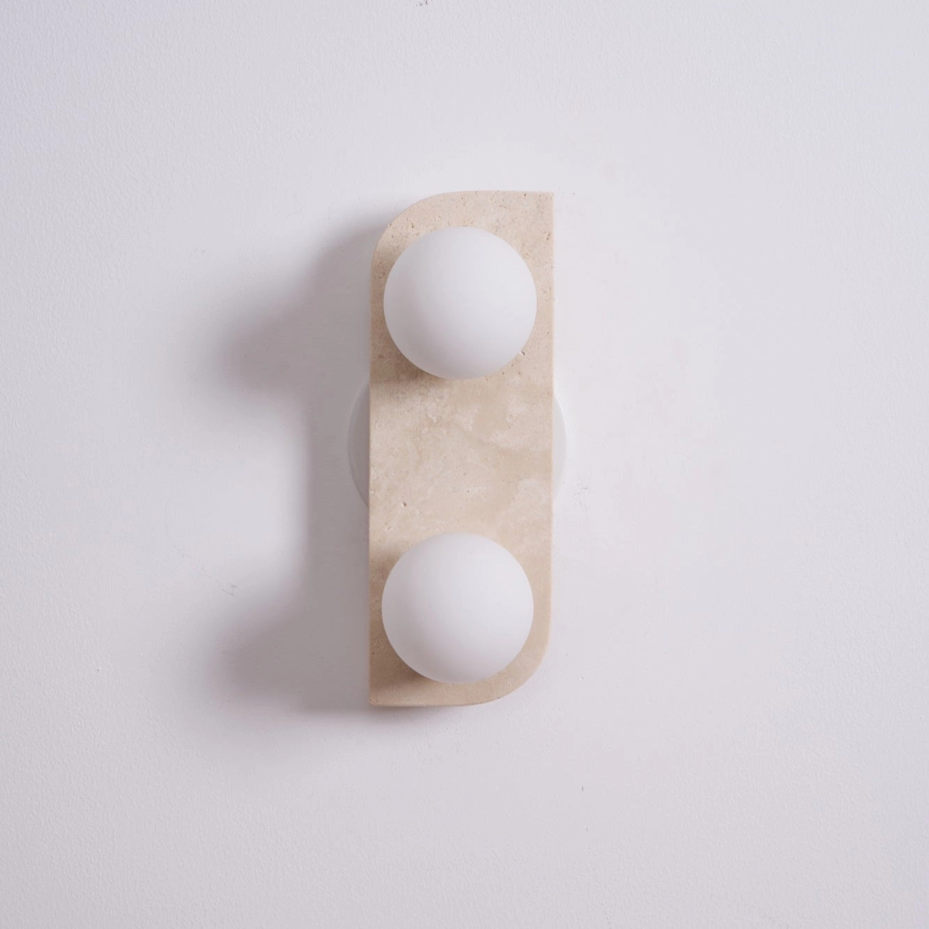 Elysian Travertine Wall Light