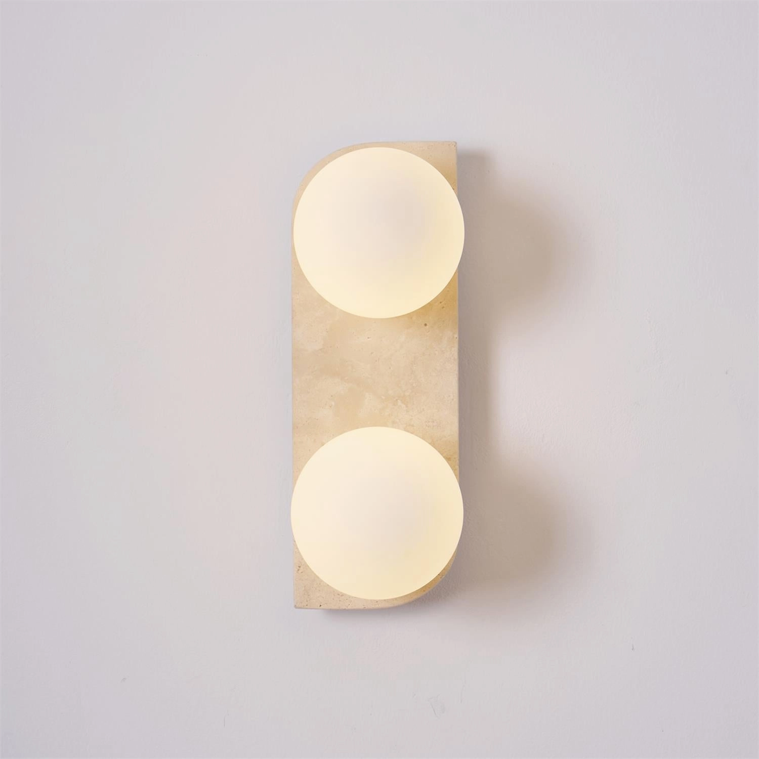 Elysian Travertine Wall Light
